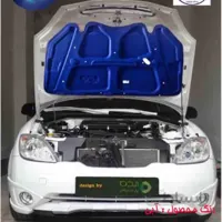 عایق درب موتور نمدی رنگی آلومینیوم دار تیبا 2