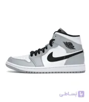 کفش پیاده روی مردانه نایک Nike Air Jordan 1 Mid Light Smoke Grey
