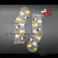 جوراب ساق بلند طرح گربه ها