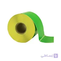 لیبل (برچسب) کاغذی سبز تک ردیفه 125×95