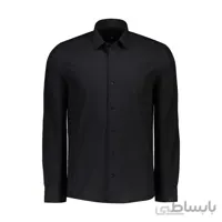 پیراهن مشکی آستین بلند مردانه