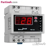 ترموستات ۱۲۵ .. ۵۰- درجه سانتیگراد شیوا امواج ا SHIVA AMVAJ TEMPERATURE CONTROLLER -50...+125 MODEL : TRB-125D/15B3