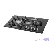 اجاق گاز پنج شعله شیشه ای G77 میلان