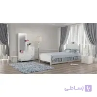 ست اتاق خواب تک نفره فلورا