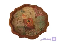 سینی چوبی گرد