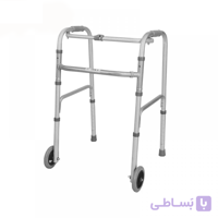 واکر تاشو آلومینیومی چرخ دار با ارتفاع متغییر ایبکا