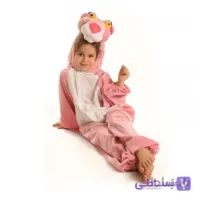 تن پوش حيوانات مدل پلنگ صورتی