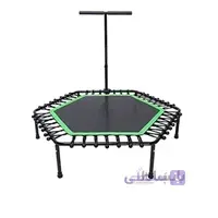 ترامپولین جامپینگ ورزشی دستگیره دار