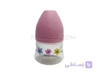 شیشه شیر momeasy رنگ صورتی
