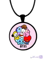گردنبند طرح BT-21 BTS