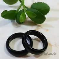 انگشتر سنگی مشکی