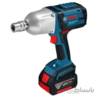 بکس ضربه ای شارژی GDS 18 V-LI HT باتری ۴ آمپر