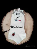 جوراب مچی بچه گانه طرح گلدوزی کد 1