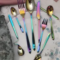 سرویس ۳۰ نفره قاشق و چنگال کوبورگ هفت رنگ S.G