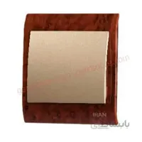 پریز ساده ایران مدل پترن قهوه ای تیره ا iran electric pattern dark brown model