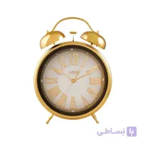 ساعت رومیزی فلزی لوتوس مدل B700 طلایی