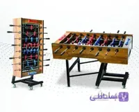 فوتبال دستی کف شیشه پایه تاشو