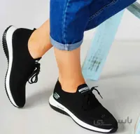 اسکیچرز مشکی سفید
