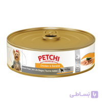 کنسرو غذای سگ پتچی مدل Chicken & Banana وزن 250 گرم