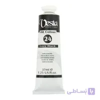 رنگ روغن وستا مدل Ivory Black 24 حجم 37 میلی لیتر ( علم گستر )