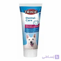 خمیر دندان سگ تریکسی مدل Beef Flavour وزن 100 گرم ا Trixie Toothpaste With Beef Flavour For Dogs 100 ml