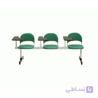 صندلی آموزشی سه نفره نظری مدل متال پلاست کد 533