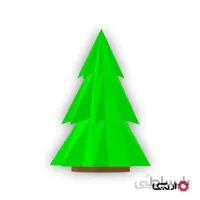 پازل سه بعدی کاج کادویی (۳D)