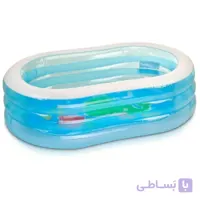 استخر بادی بیضی اینتکس intex 57482 ا intex 57482