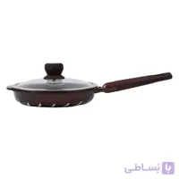 تابه تک دسته گرانیتی لایف اسمایل مدل FLCM4F سایز 26 ا Life Smile FLCM4F 26 Non stick Frying Pan