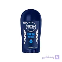 مام صابونی ضد تعریق مردانه NIVEA مدل fresh active حجم40 میل