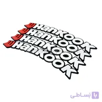 برچسب لاستیک (استیکر لاستیک) طرح هانکوک - HanKOOK