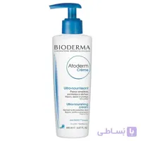 کرم مرطوب کننده و مغذی اتودرم بایودرما-بیودرما پوست خشک 200 میل Bioderma Atoderm Nourishing Cream with Pump 200ml