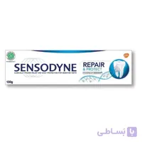 خمیر دندان سنسوداین sensodyne سری repair and protect مدل extra fresh وزن 100 گرم