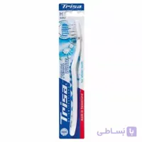مسواک تریزا مدل Pearl White با برس سخت