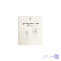 کابل شارژر ایفون 8 پکدار