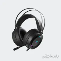 هدست گیمینگ باسیم 7.1 مجازی رپو مدل VH500 ا Rapoo VH500 Virtual 7.1 Channels RGB Gaming Headset