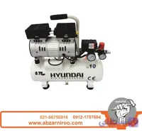 کمپرسور باد 10 لیتری سایلنت هیوندا مدل 1075-AC