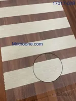 پرده زبرا کرم ساده