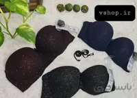 ست شورت و سوتین اسفنجی لمه