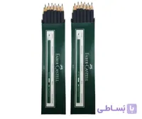 مداد مشکی فابر کاستل کد 111100 بسته 24 عددی