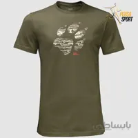 تیشرت جک ولفسکین LAGUNA PAW T MEN Green