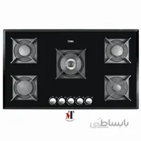 اجاق گاز صفحه ای شیشه ای کن مدل 527GC ا Can 527GC Glass Gas Hob