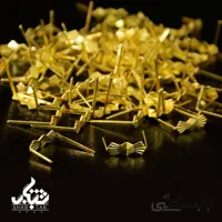 پاپیون طلا یک طرف بلند بسته 100 عددی ترک