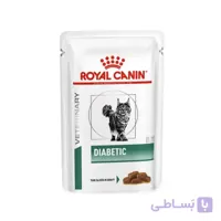 غذای پوچ گربه دیابتیک رویال کنین Royal Canin Diabetic Pouch وزن 85 گرم