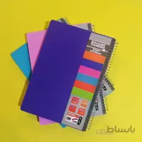 دفتر ۱۰۰ برگ خطی سیمی جلد طلقی