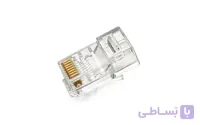 سوکت شبکه CAT6 SFTP RJ45 برند AMP ا Network socket CAT6 SFTP RJ45 brand AMP