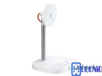 شارژر بی سیم آیفون و ایرپاد مک دودو Mcdodo CH-734 2In1 Desktop Wireless Charger Stand ا Mcdodo CH-734 2In1 Desktop Wireless Charger Stand