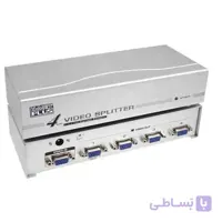 اسپلیتر VGA چهار پورت کی نت پلاس مدل KPS634 - نقره ای