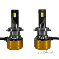 هدلایت دو طرفه فوق حرفه ای کنباس دار 600W لنزو مدل M8 پایه H7