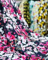 کرپ کش مازراتی گلدار